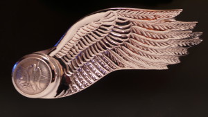 Custom Emblem on Eagle Wing